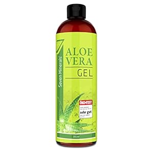 Aloe Vera Gel 99% Bio, 355 ml – ÖKO-TEST Sehr Gut – 100% Natürlich, Rein & Ohne Duftstoffe (Alkoholfrei, Kein Parfüm/WC-Duft) – Einzigartige Vegane Formel OHNE XANTHAN – aus ECHTEM SAFT, NICHT PULVER