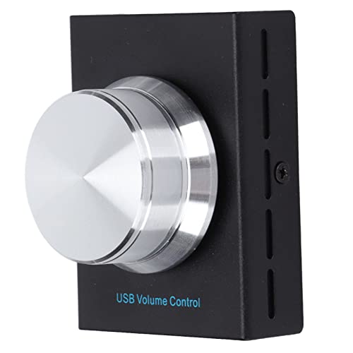 Yctze AIMOS AMU001BK Contrôleur de Volume USB à Distance avec Câble Remplaçable et Bouton de Réponse Rapide pour, et