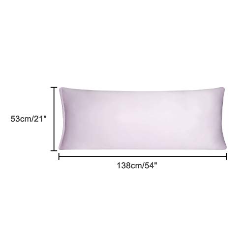 Housse de coussin en satin pour le corps uxcell 21"x54" de qualité supérieure