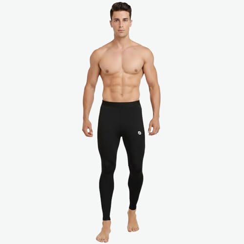 Image of Men's 1~3 Pack Compression Pants Cool Dry Gym Leggings Baselayer Running Tights