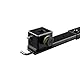 Gravity LS SUPER TB 01 - Super mini Querträger für 35 mm Stative, Lichtstativ, schwarz