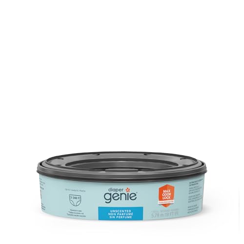 Diaper Genie Bags Refills 240 Count (Pack of 1) with Max Odor Lock