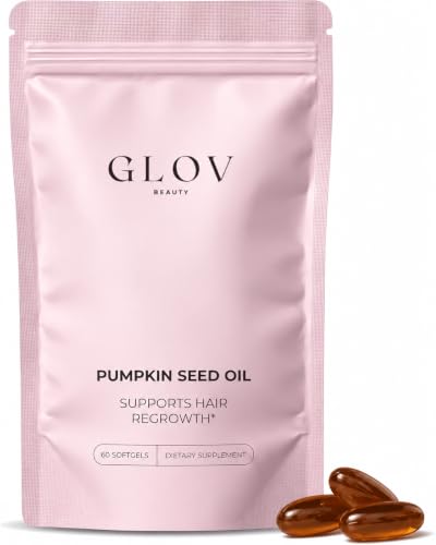 Glov Beauty Pumpkin Seed Oil Hair Wellness Softgels