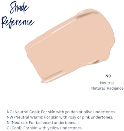 Best Bronze Bombshell Body Makeup - Tattoo Cover Up Makeup & Body Foundation Waterproof - Tattoo Concealer Waterproof for Scars, Varicose Veins Cover Up & Leg Foundation (N9 Natural Radiance)