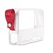 Saint Maniero Unisex Clear Wash Bag Flat Base 7.9 x 1.6 x 4.9 inches 1 L White with Gift Box
