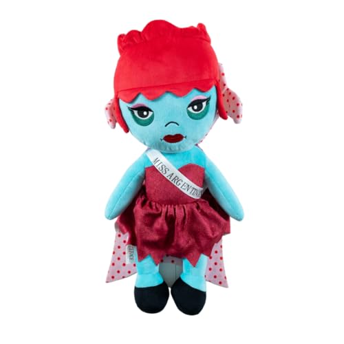 Collectibles Beetlejuice Halloween Miss Argentina Bedding Super Soft Cozy Decorative Pillow, (Officially Licensed Product) By Franco