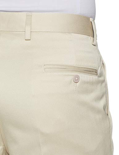 Image of Van Heusen Men's Regular Fit Polyester, Cotton Trousers