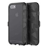 tech21 Protective Evo Wallet Card Storage Magnetic Closing Case Cover for Apple iPhone 7/8, Black