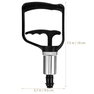 DEARMAMY 2 pièces Pompe à Ventouses Manuelle Chinoise Portable Accessoire de Massage par Aspiration Outil de Thérapie Corps Réutilisable et Remplacement Pratique pour Ventouses