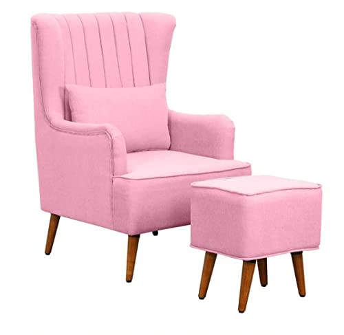 Gani Wood Rosewood Modern Ergonomic Rocking Chair With Brown