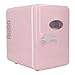 Przenośna Lodówka 6L, Lodówka Samochodowa, Lodówka do Makijażu Kosmetycznego do Masek, Kremy Pod Oczy, Produkty do Skóry Chłodzenie i Ogrzewanie 2 ℃-65 ℃ dla biur domowych(Wtyczka UE)