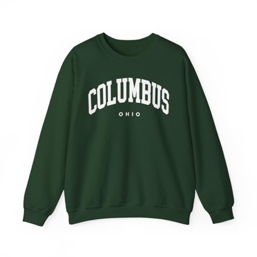 Columbus Ohio Adult Unisex Crewneck Sweatshirt