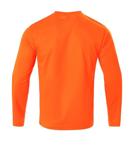Facitisu Men Long Sleeve T Shirts Pack Quick Dry Athletic Running Activewear Workout Performance Tee Shirts4