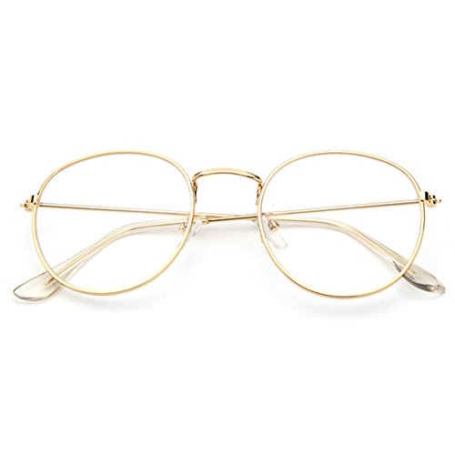 Juleya Clear Lens Brillen Lesung Gläser Dekor Fashion Geek/Nerd Retro Eyewear für Männer Frauen Cover
