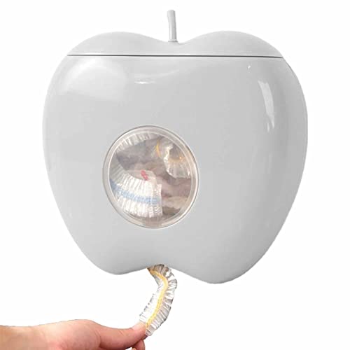 Voiakiu Aufbewahrungsbox für Frischhaltebeutel | 100 Stück elastische Lebensmitteldeckel - Frischhalte-Deckelabdeckungen für Schüsseln mit Organizer, großes Fassungsvermögen, sichtbares Design