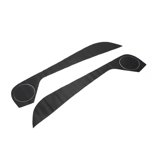 Coussin anti-coup de pied pour portière de Ford Mustang, pack de 2 pièces NEGRO