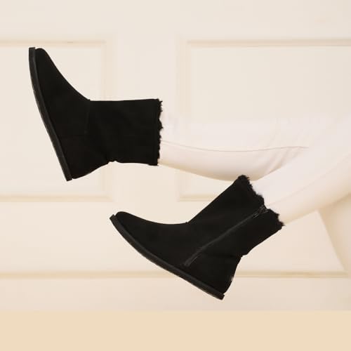 Image of YOHO Slays Model 003 Uggs Boots for women | Packed with the comfort of premium inner fur lining | Stylish Casual Shoes|Comfortable Fit