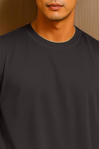 Image of JUGULAR Tank Tops Sleeveless T-Shirt for Men Gym Wear Vest Solid Stylish Round Neck Running for Sports Workout Fitness & Casual or Beach Wear