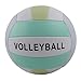 Size Volleyball Ball for Beach and Indoor Training, Soft Touch for Durable Outdoor Volleyball with Rubber Liner and PVC Cover, Machine Sewn for Enhanced