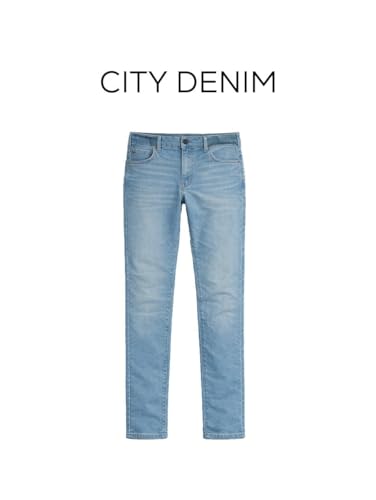 Image of Minus One Slim Fit Stretchable Mid Rise Jeans for Men | Mens Denim Cotton Pants | Stylish Ankle Length Jean