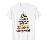 Retro Christmas Teacher Crayon Apparel