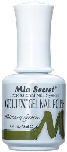Esmalte de uñas en gel Military Green Mia Secret miniatura 1