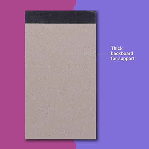 Image of Navneet Youva | Patti Bound | Writing Pad | 10.5x19 cm | Single Line | 80 Pages | Pack of 5