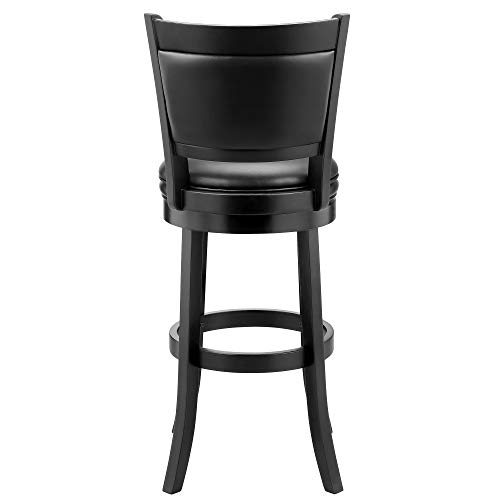 Ball & Cast Swivel Pub Height Barstool 29 Inch Seat Height Black Set Of 1 #TOP7