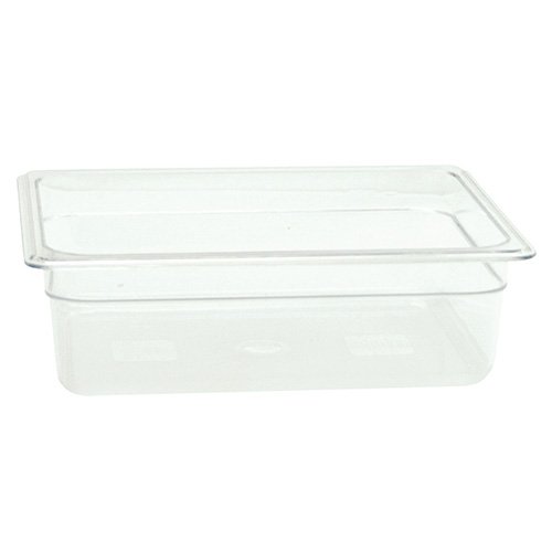 Value Series SP7204 Half-Size 4"D - Polycarbonate Food Pan, Clear