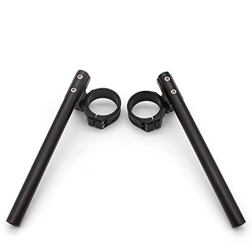 Pince guidon 50mm moto noir clip-ons rised fourche Ninja ZX10R 2004-2018
