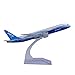 Bswath Airplane Model 1:400 Scale Model Plane Model Alloy Plane Diecast Airplanes for Gift and Collection (B787)