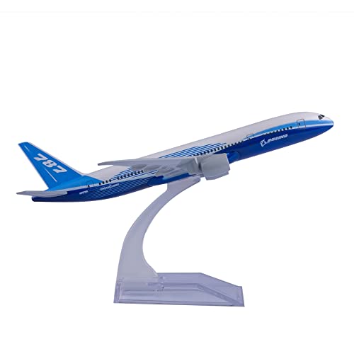 Avión a escala 1:400 B787 miniatura metálica de colección fundido a presión