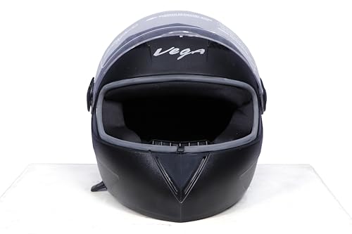 Image of Vega Crown Full Face Helmet Black for Men Size 58cm (M)