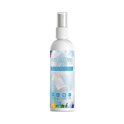 Revestimiento de sublimación, 100 ml, agente antidecoloración de secado rápido, agente de transferencia de sublimación de todos los materiales, para bolsas de, cartón, almohada, calcetines