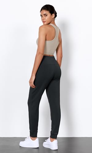 ODODOS Women's Modal Soft Jogger Pants with Pockets Adjustable Shockcord High Waist Sweatpants Casual Lounge Pants4