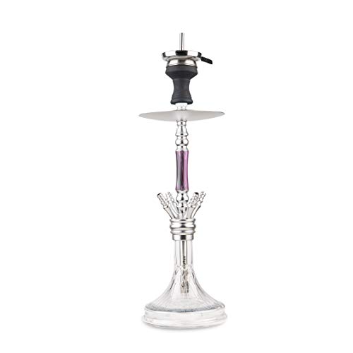 Alligator Shisha Bingo Performance - Grey (Silber) | Design Shisha | Komplett Set – Bild 4