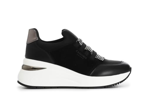 Chaussures de course de luxe à enfiler CAFèNOIR design exclusif avec ornements strass pour femme