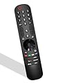 Universal Replacement Magic Voice Remote Control for LG TV, with Pointer & Streaming Hot Keys for QNED, OLED, Cell, UHD 4K/8K webOS Smart TV, for AN-MR24GA/AKB76045002, MR18/19/20/21/22/23/24 Series