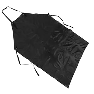 Heallily Schwarze Einwegschürze für Friseure