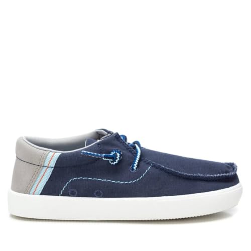 XTI - Zapatilla Niño Navy - Calzado Cómodo y Versátil - Moda Casual - Modelo 15113501 (Talla 36)