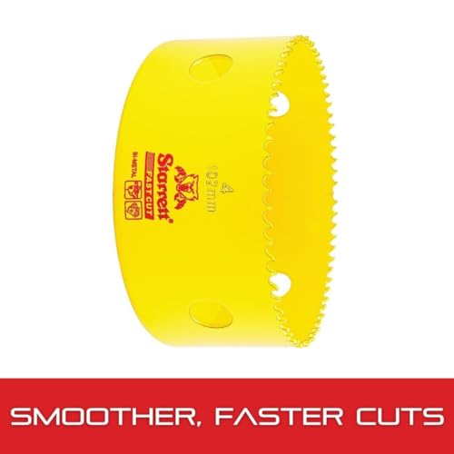 Corona bimetal Fast Cut 102mm soluciona cortes lentos en planchas metálicas 5