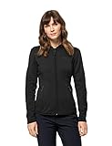 Jack Wolfskin BAISELBERG HOODED FZ W, Schwarz
