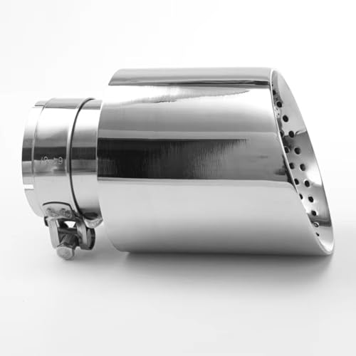 Silenciador universal para coche ideal para renovar el tubo de escape con entrada de 57mm