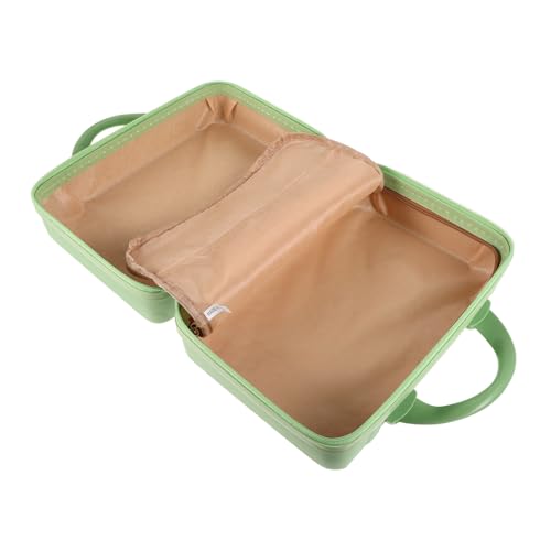 LOLIPPYY ミニスーツケース 小型メイクボックス 持ち運び便利 耐久性 化粧品収納ケース 旅行用トラベルケース レディース向け携帯化粧