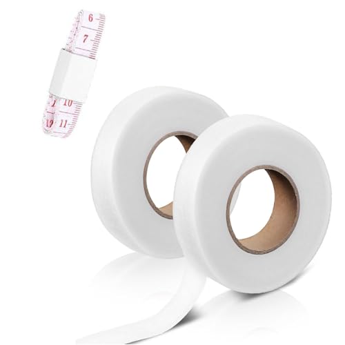 Lista de Adhesivos para tejidos - los preferidos. 37 Wzenclave 3 Piezas Cinta Para Dobladillo Autoadhesiva, Cinta Termoadhesiva para Bastillas Sin Costura Ideal para Cortinas, Ropa, Telas y Manualidades, Reparación Rápida de...