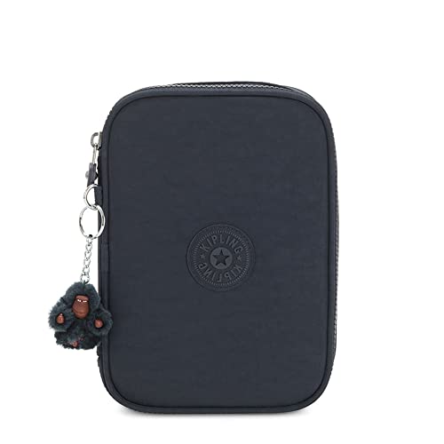 Kipling 100 PENS, Großes Federmäppchen für bis zu 100 Stifte, 21 cm, 1.5 L, True Blue Tonal