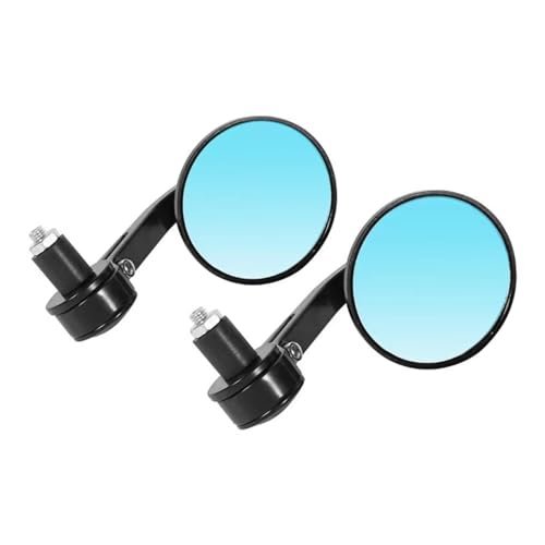 Rétroviseur de guidon de moto 22 mm réglable et allongé pour vue arrière