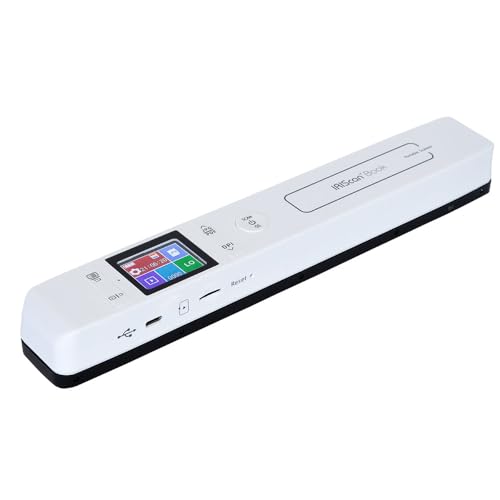 IRIScan Book regle Scanner Portable Batterie sans Fil – v7 : Document Scanner a4,éditeur PDF...