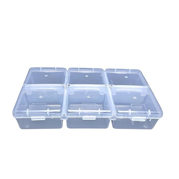 Multipurpose Plastic Storage Box Pack of 1 Individual Lids From Outside ...