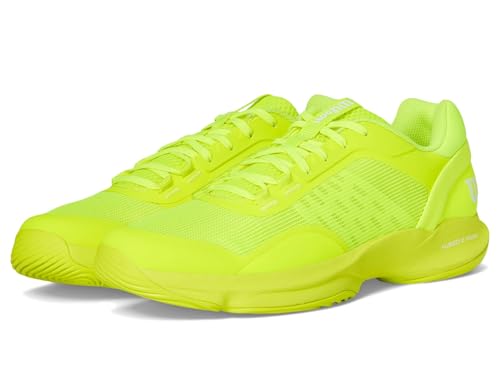 WILSON Hurakn Pro V2 Men's Padel Shoe - Safety Yellow/White, Size 12 US